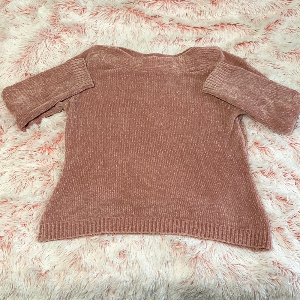 Croft & Barrow XL Junior Pink Soft Sweater